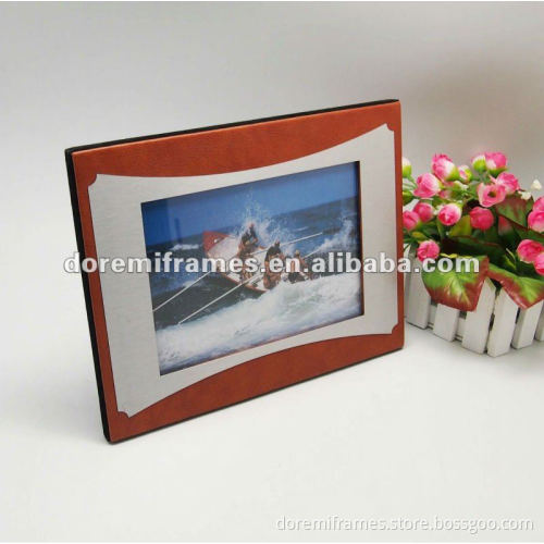 Customize Metal Frame With Leather